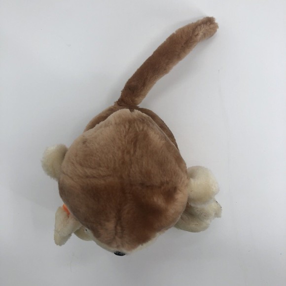 VTG Dakin 1977 Lets Monkey  Around Plush Sitting Stuffed Animal 9" Chimp Korea - Picture 6 of 12